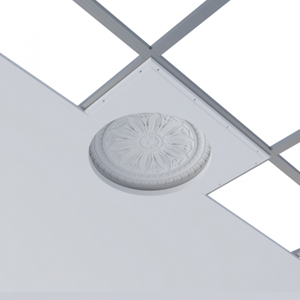 SN 401C Встраиваемый купольный гипсовый светильник Stellanova ATLAS 425 CLASSIC  - Вид №1