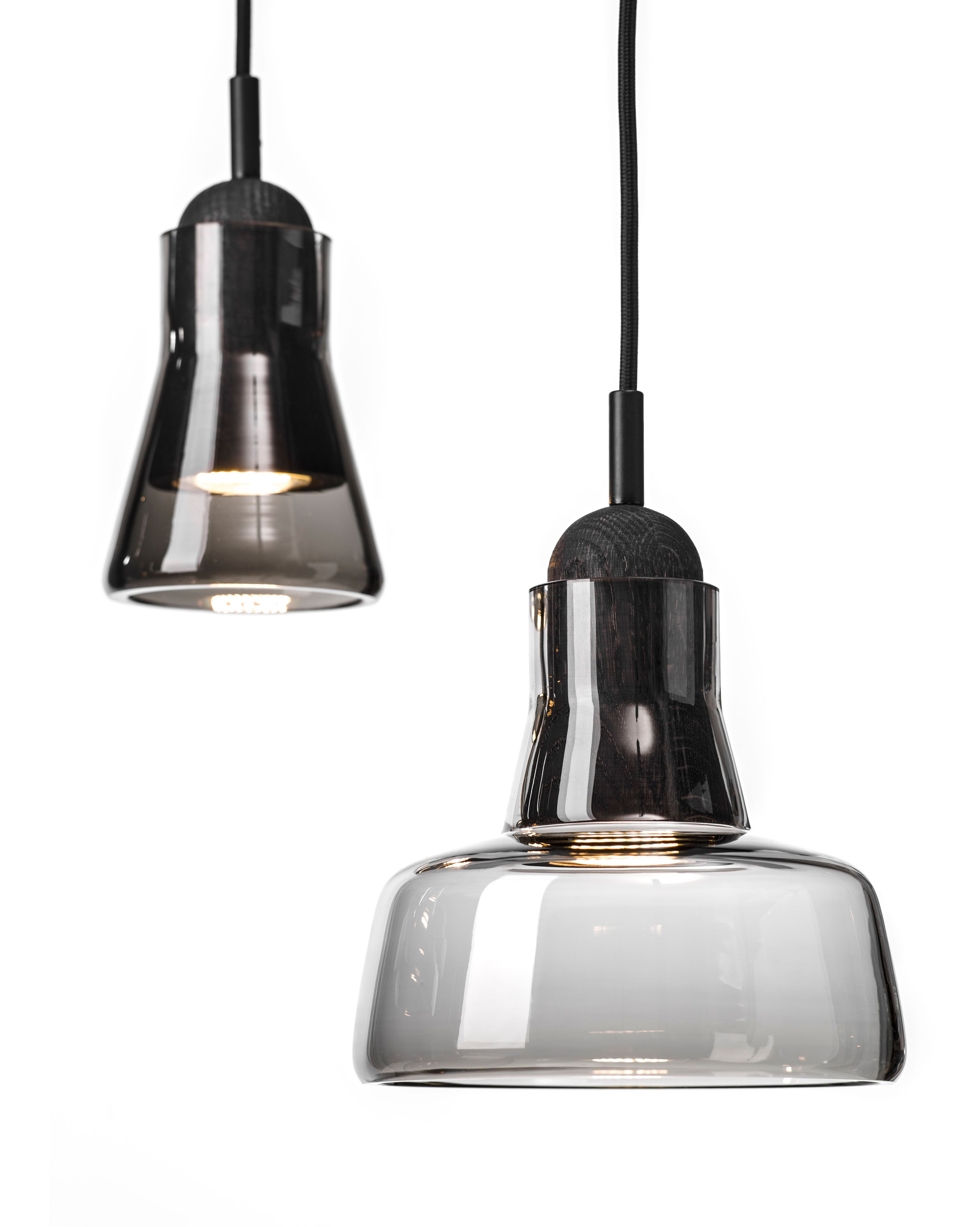 Подвесной светильник из дутого стекла с регулируемой яркостью BROKIS Тени ARCH-00150384 - Вид №45