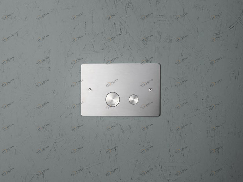 Quadrodesign Панель смыва для унитаза из нержавеющей стали Complementi sun-id-1389890