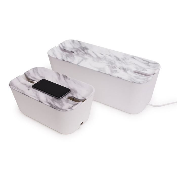 Органайзер для проводов Hideaway средний белый-серый 240108 Bosign  - Вид №3