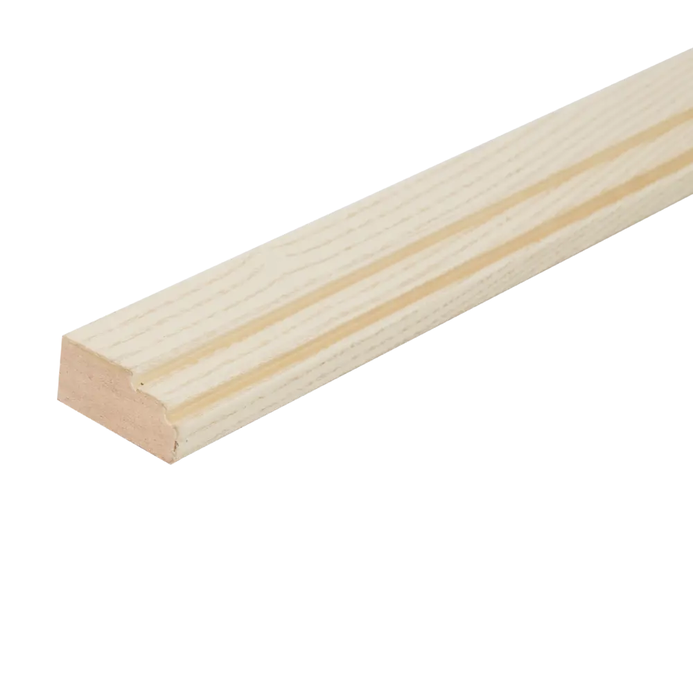 Карниз для кухонного шкафа Невель Delinia ID 220x4 см МДФ/шпон ясеня цвет кремовый STLM-2047475