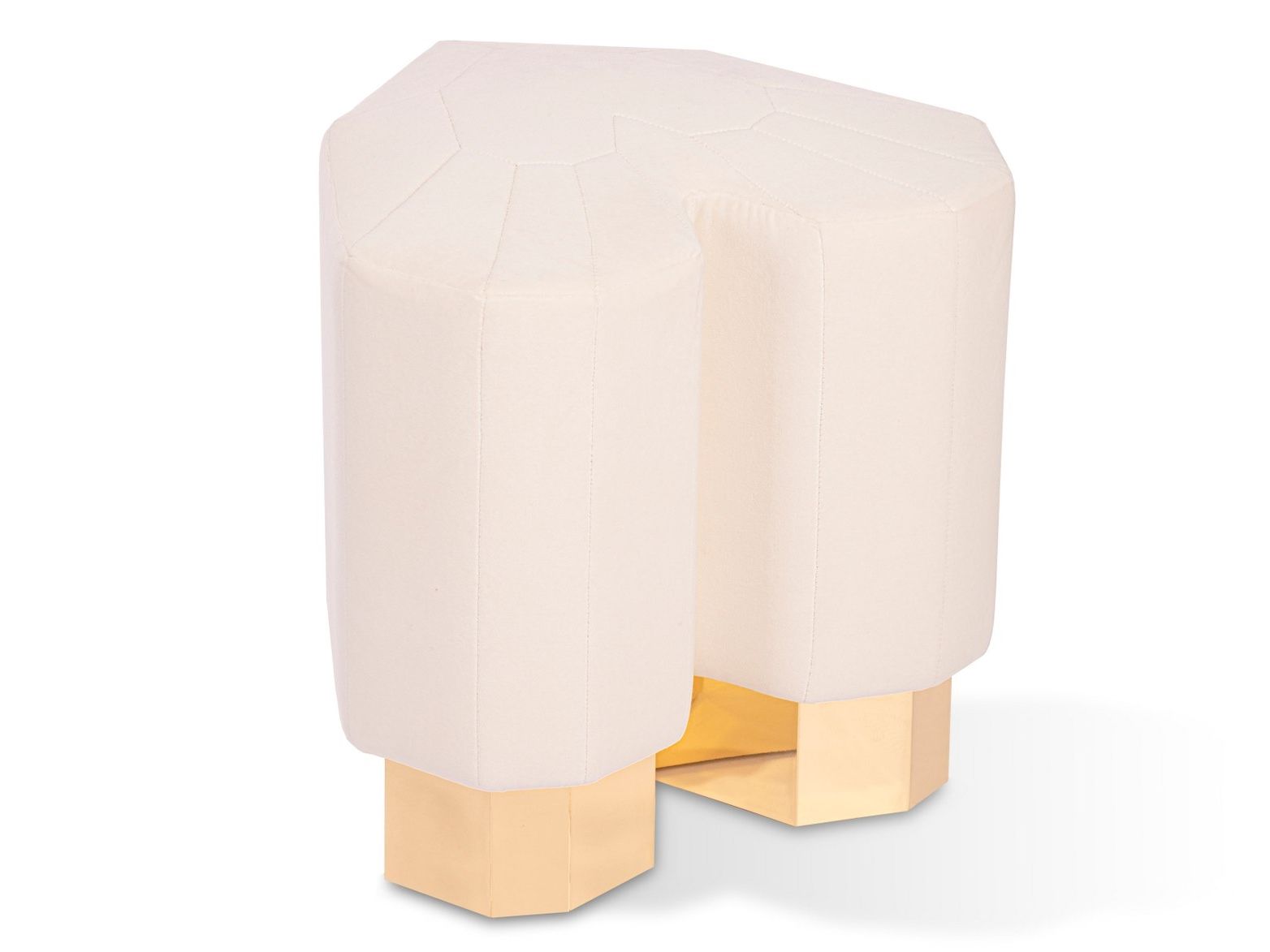 Бархатный пуф / табурет ROYAL STRANGER QUEEN HEART ARCH-00033191 - Вид №1