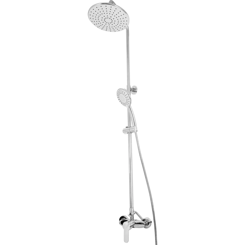 Верхний душ Vidage со смесителем хром-виноградный STLM-2155555