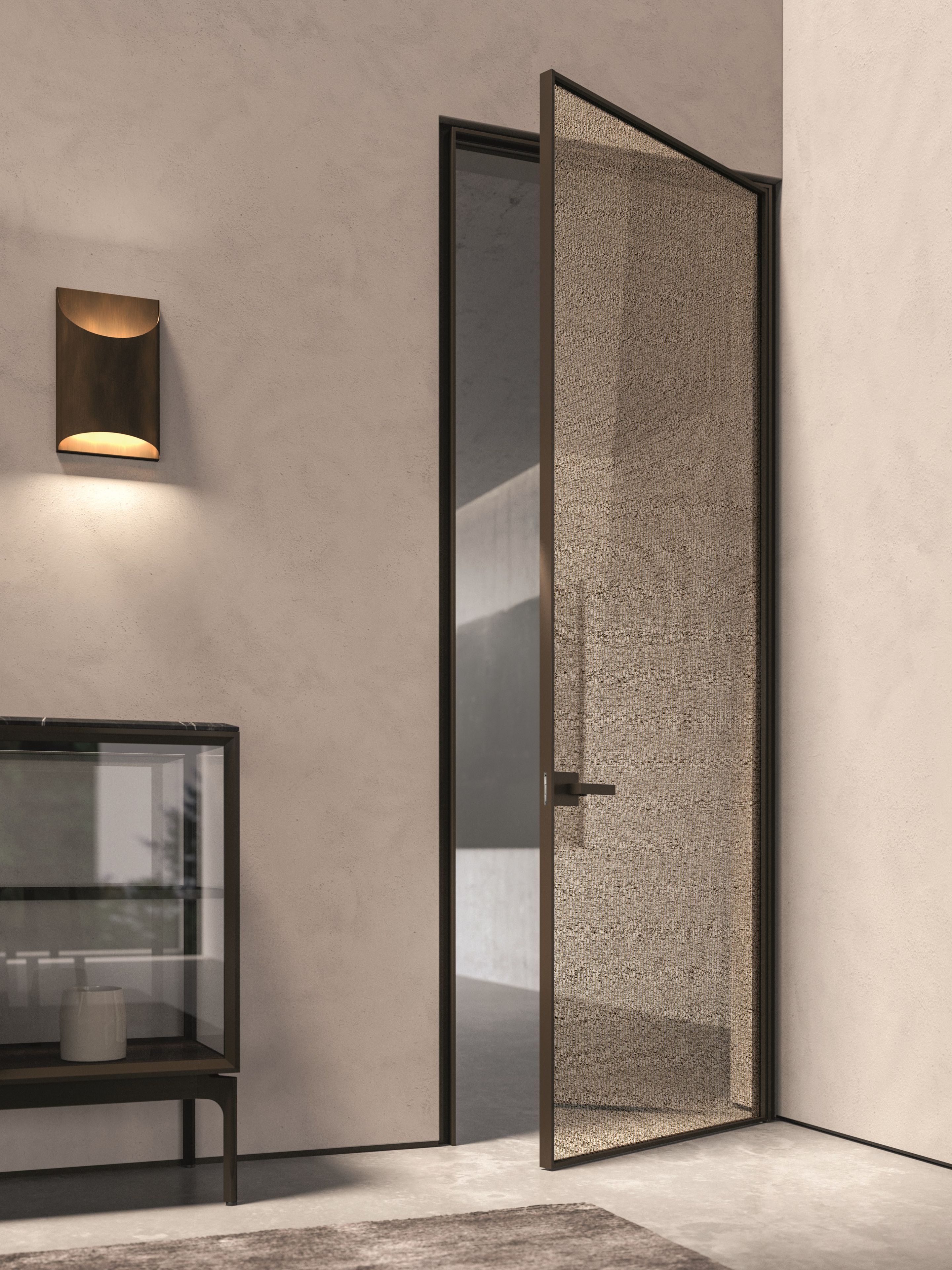 Стеклянная распашная дверь HenryGlass MANHATTAN ARCH-00048182 - Вид №3