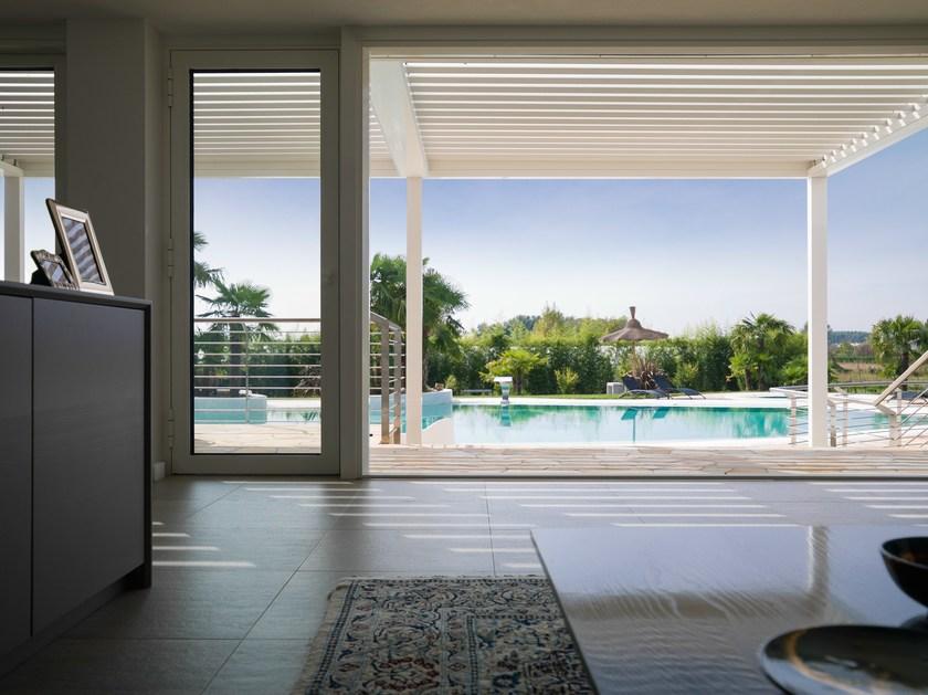 PRATIC F.lli ORIOLI Отдельностоящая пергола с регулируемыми жалюзи Vision sun-id-1423257 - Вид №4