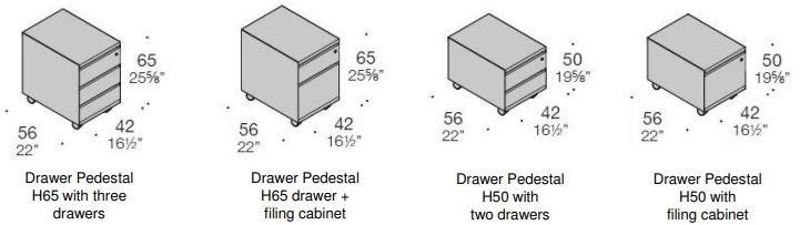 ESTEL GROUP Офисный комод из меламина с замком sun-id-1471823 - Вид №3