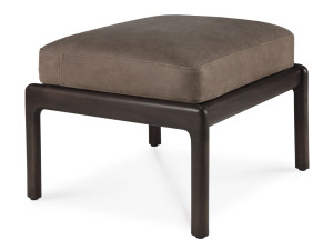 Мягкая подставка для ног из нубука