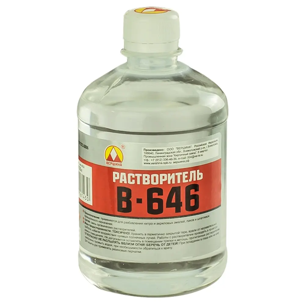 Растворитель 646, 0,5 л Santreyd STLM-2069073