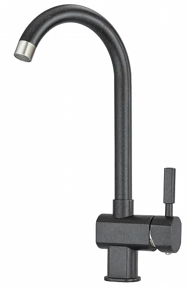 ST-31 черный кухонный смеситель Granula