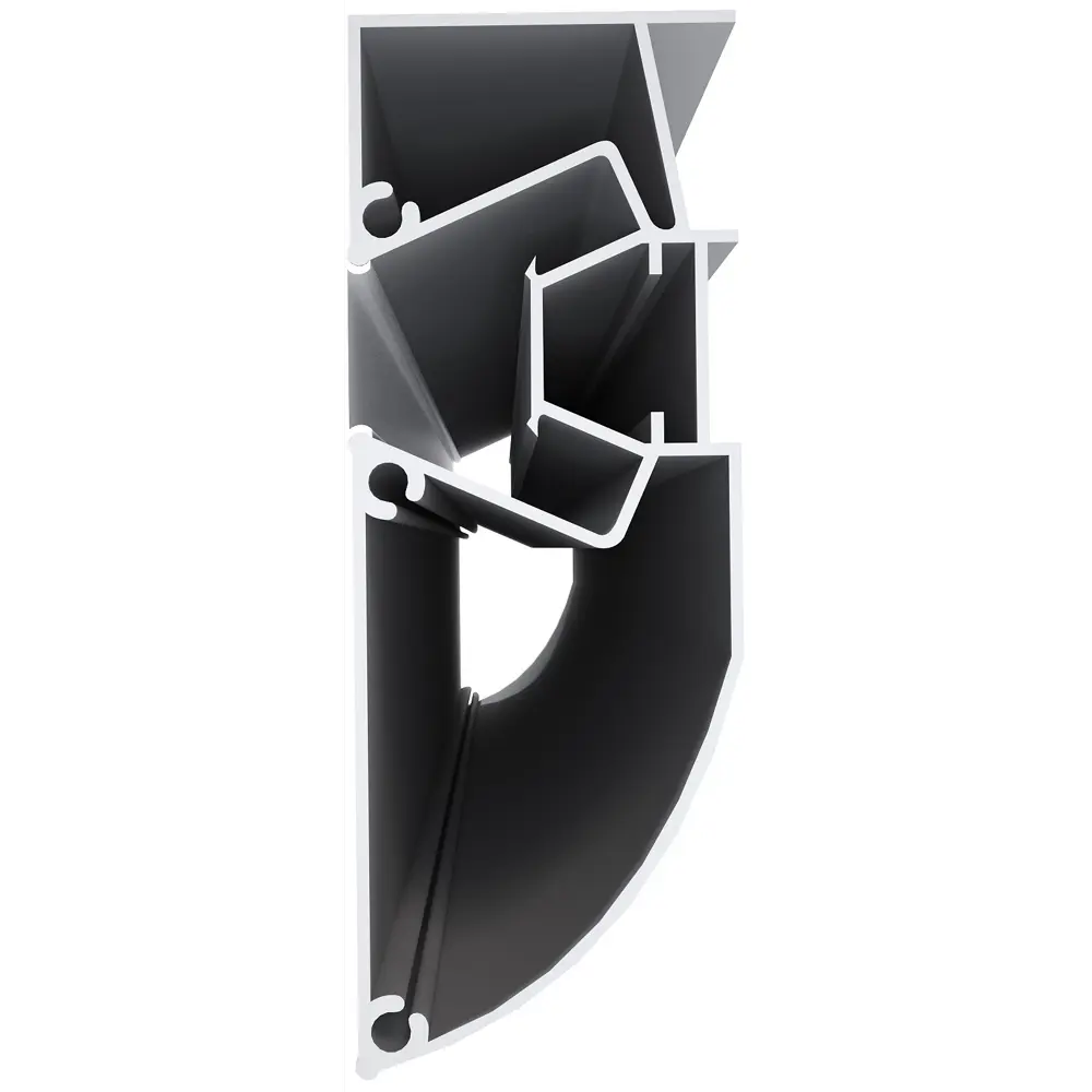 Профиль боковой Apeyron алюминиевый 31x85 мм 2 м STLM-2041555 - Вид №1