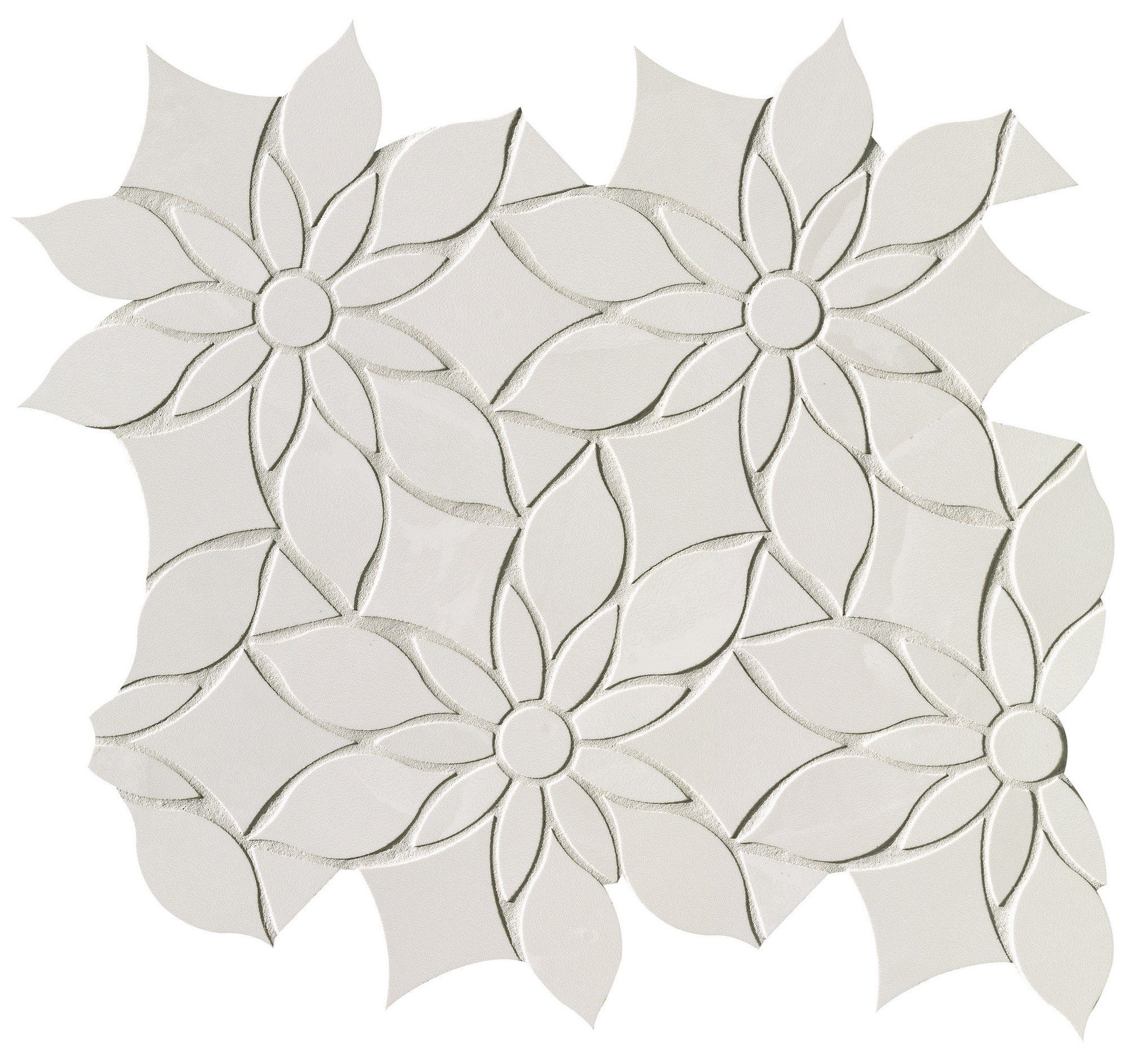 Белая паста керамическая мозаика FAP ceramiche Roma Gold ARCH-00087114 - Вид №19