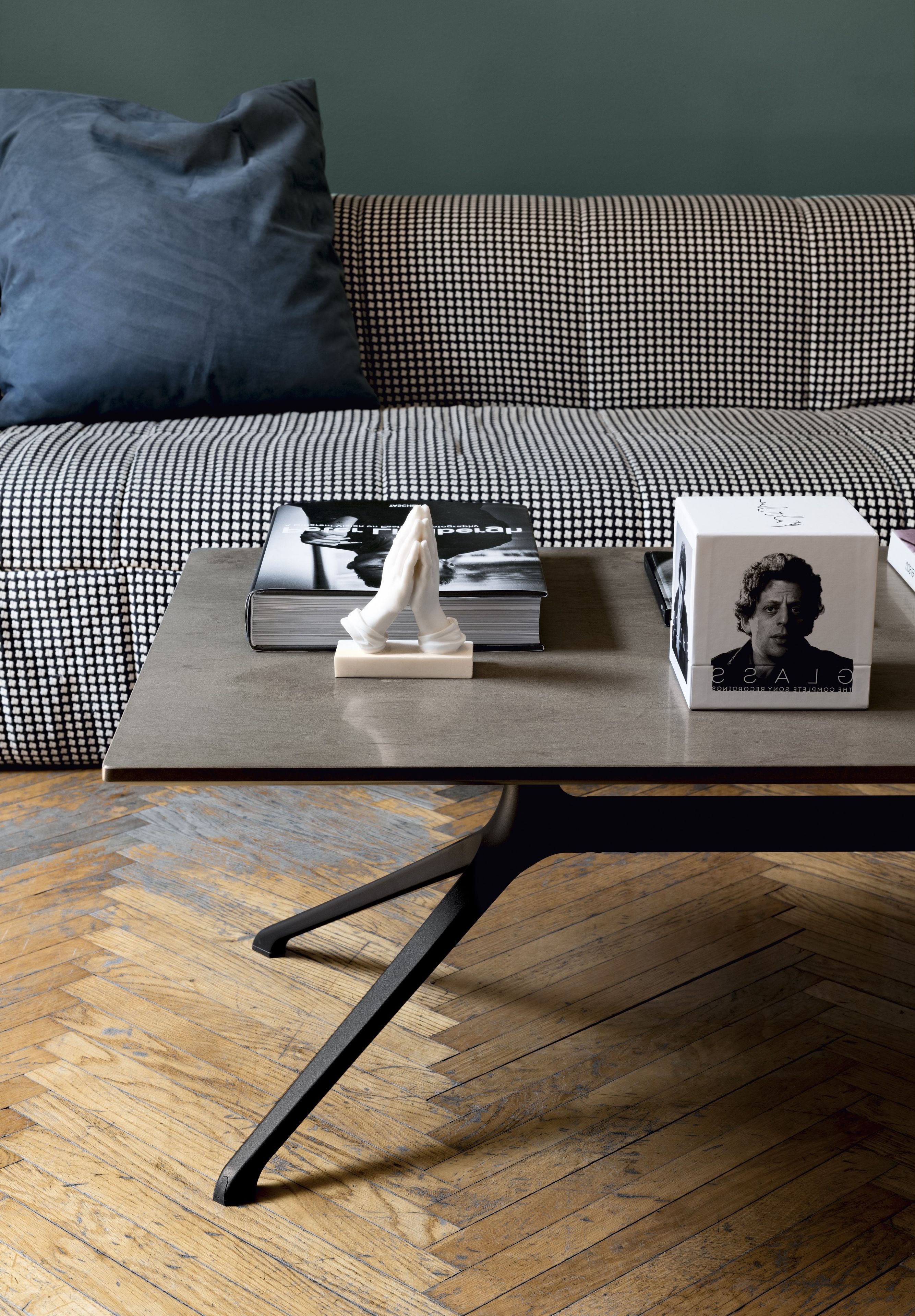 Прямоугольный стол с откидным верхом из литого алюминия Kristalia ARCH-00096698 - Вид №18