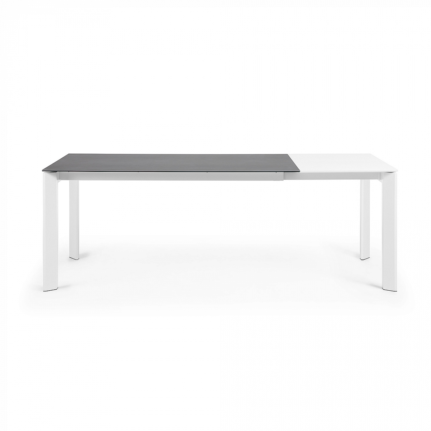 055475 Стол Atta 160 (220) x90 белый керамический La Forma Axis