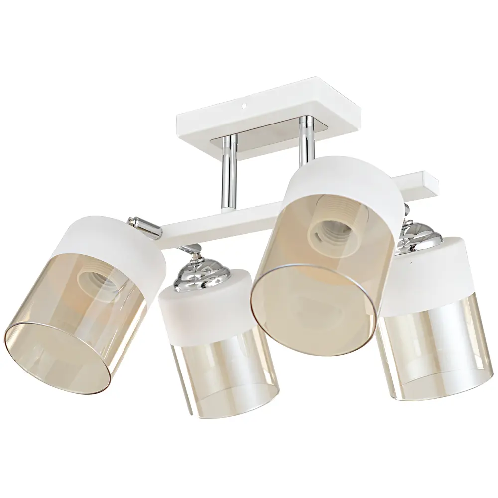 Люстра потолочная KREAFORTA Vereya 4 ламп цвет белый STLM-2058496 - Вид №4