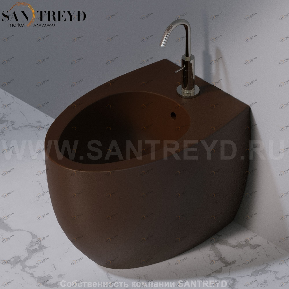 S542T1R1V0.107 Биде напольное OVAL A. e T. Italia AeT ITALIA