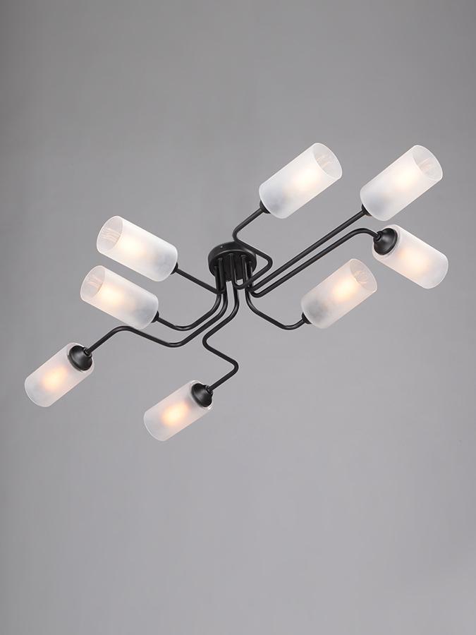 Потолочная люстра Vitaluce V4310-1/8PL VITALUCE ДИЗАЙНЕРСКИЕ 194243 Белый  - Вид №1