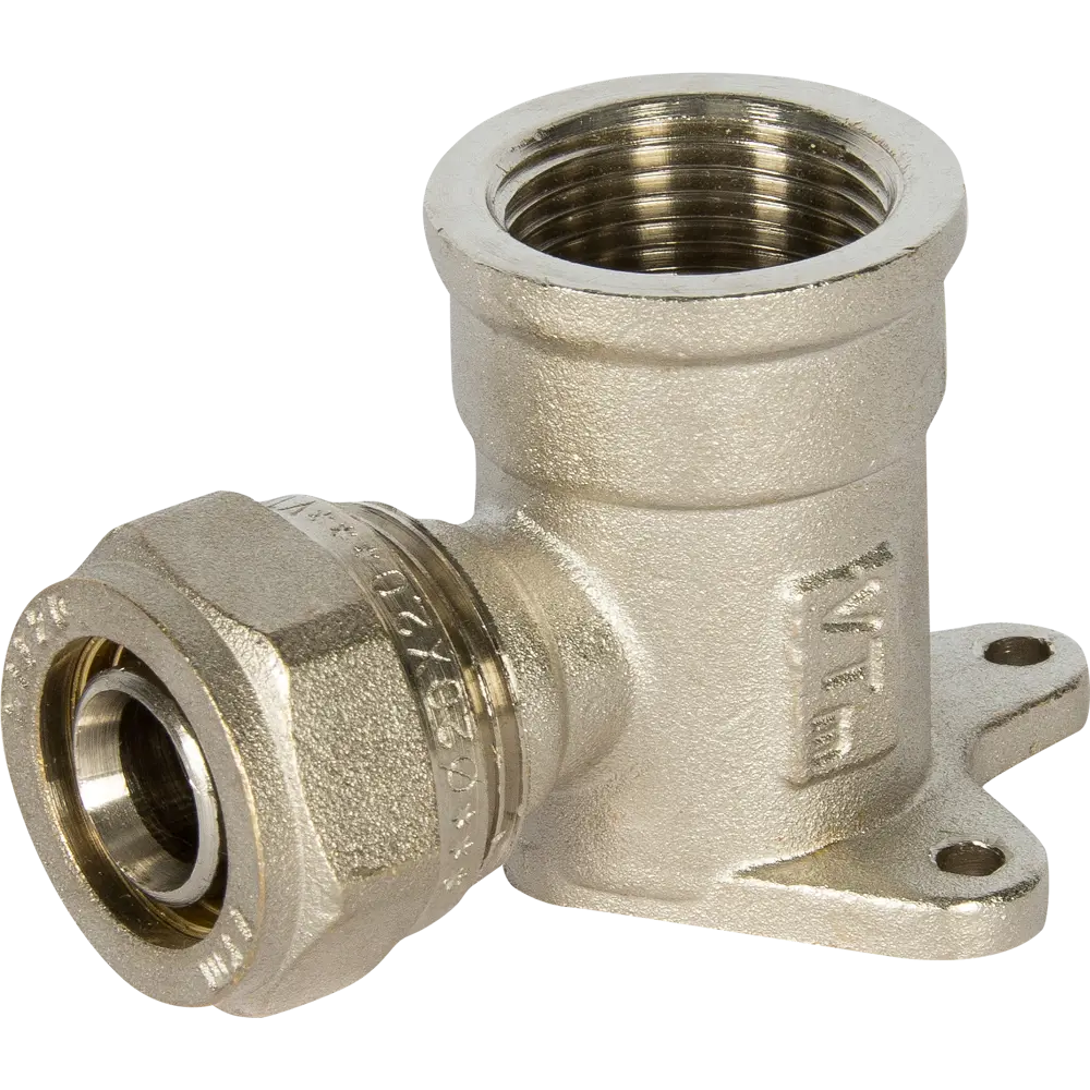Водорозетка Valtec для смесителей 20мм х 3/4" с обжимным соединением 10525935 STLM-0000618