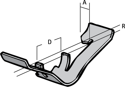 55922550 Крепление для электромонтажа Britclips® TRC для несущих балок или шпильки WALRAVEN  - Вид №1