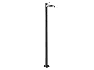 Однорычажный напольный смеситель для раковины со сливом