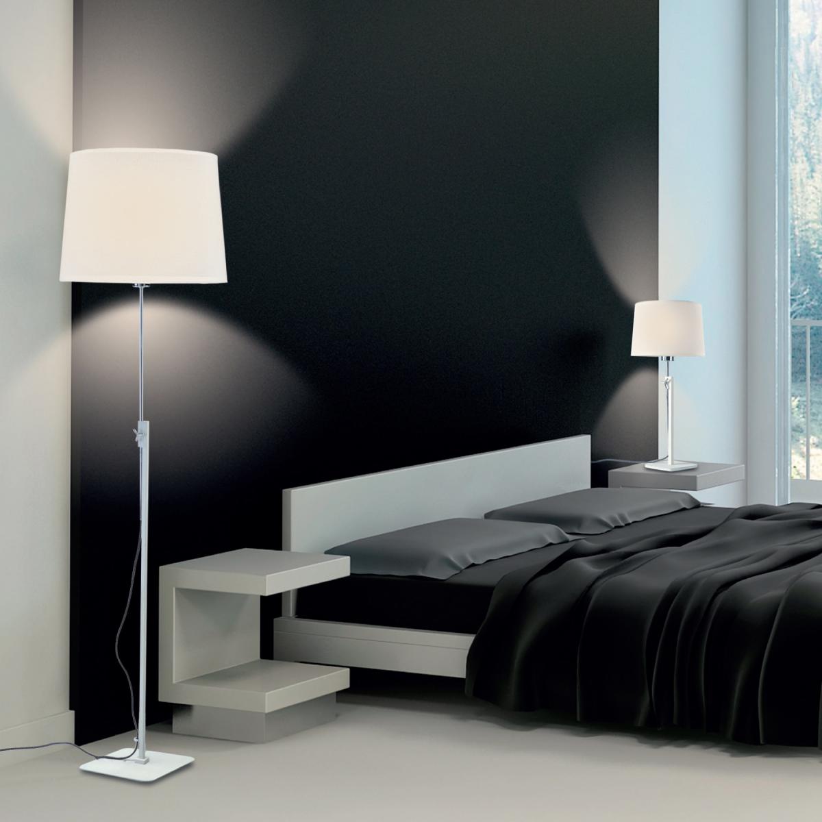 086216 Торшер 5310+5312 белый Mantra Habana