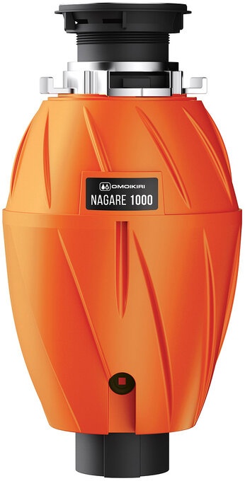 Измельчитель пищевых отходов Omoikiri Nagare 1000 4995058 для кухонной мойки, постоянный магнит