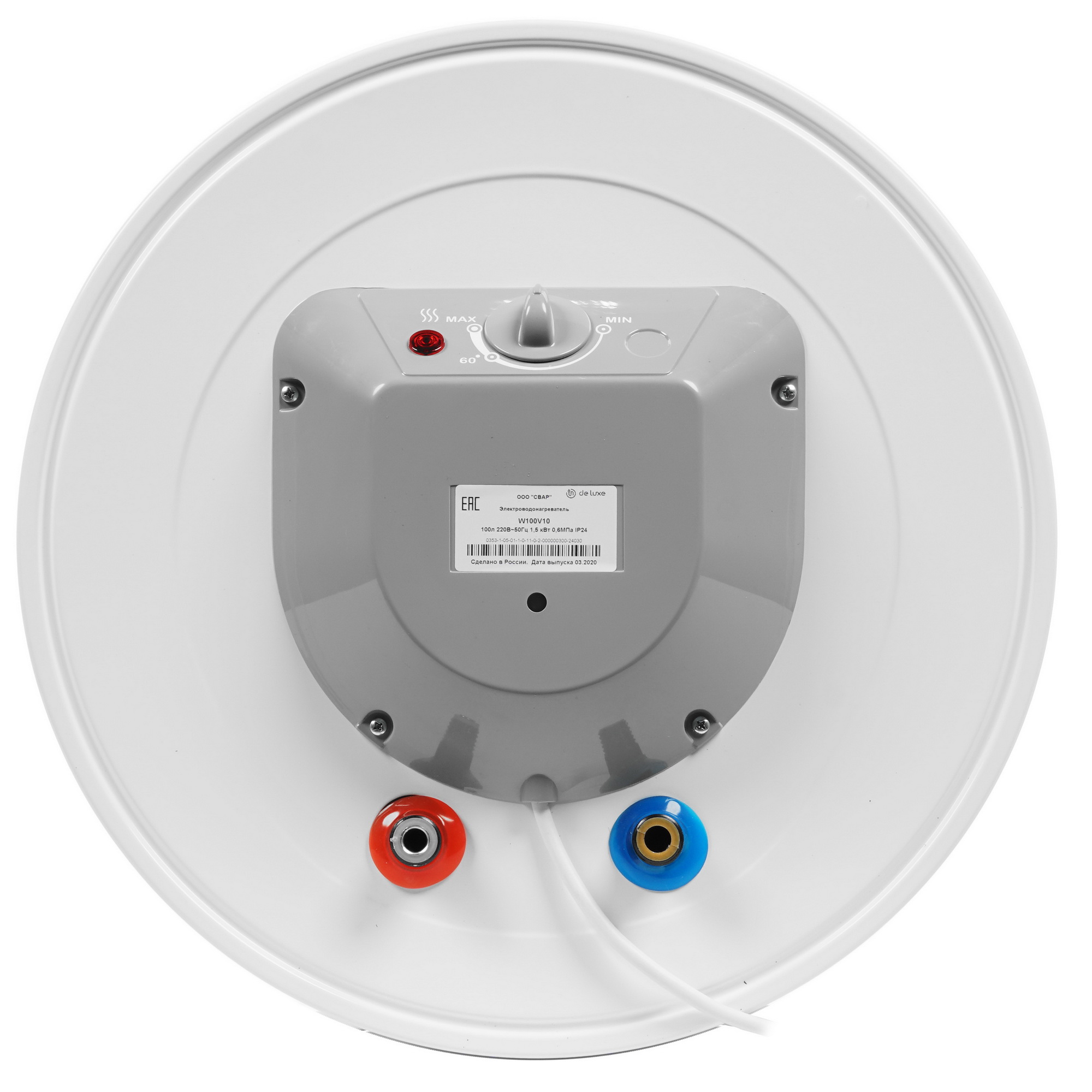 8166610 Водонагреватель электрический De Luxe W100V10 STDN-0026525 - Вид №4