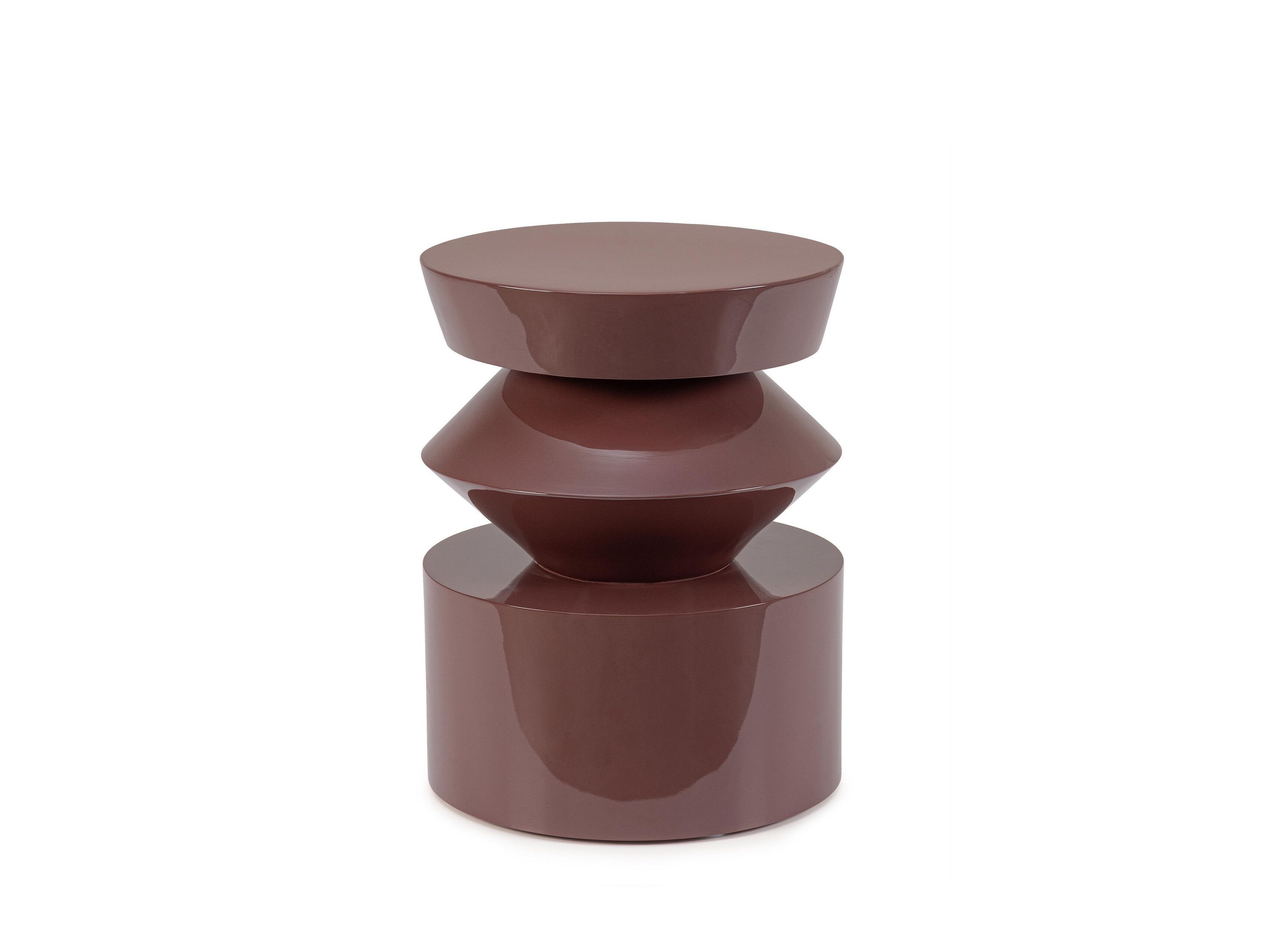 Круглый журнальный столик из МДФ BIZZOTTO Otilia ARCH-00102976 - Вид №1