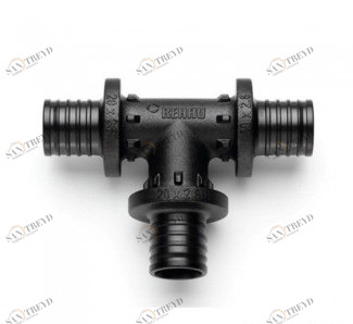 Тройник равнопроходный 16-16-16 РХ 160 031 001 160 031 001 REHAU 2123