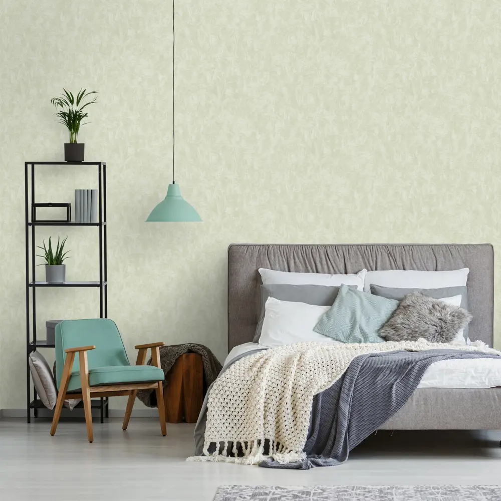 Обои флизелиновые Euro Decor Romeo зелёные 1.06 м 1149-04 82024430 STLM-2091672 - Вид №2