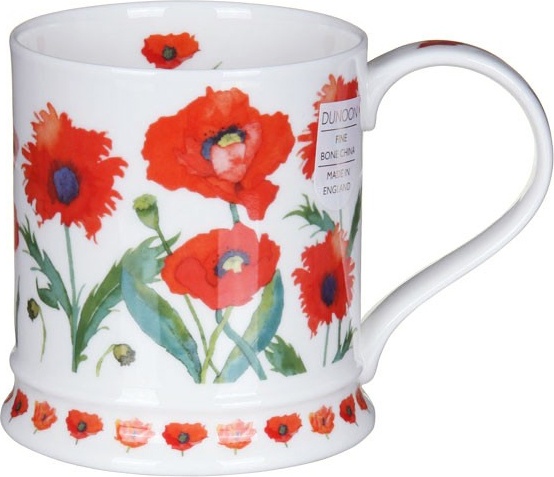 10592730 Dunoon Кружка Dunoon "Маки.Айона" 400мл Фарфор костяной 