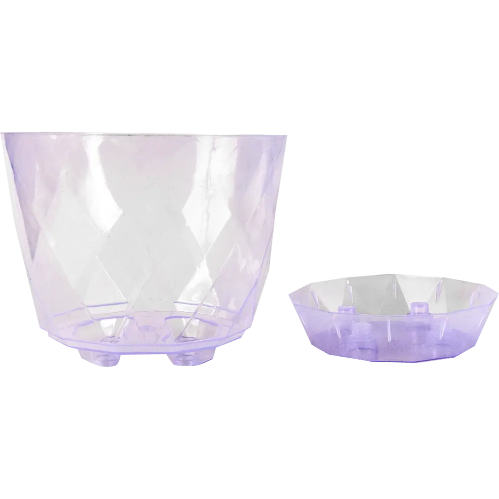 IDI LAND Laurel — сиреневый пластиковый горшок для цветов 2,3 л 89338169 STLM-0957516 - Вид №1