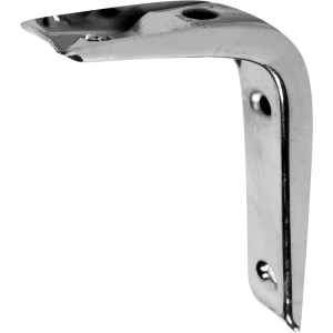 Кронштейн для полки Ренифорс 10x7.5 см нагрузка до 15 кг металл цвет хром