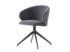 Вращающееся кресло с мягким сиденьем