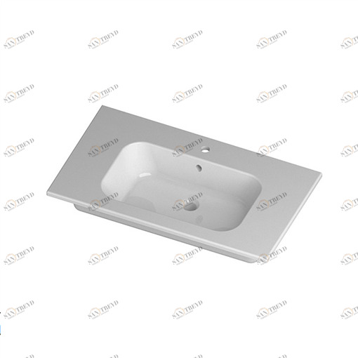 QS09651101 Встроенная раковина под столешницу овальная Disegno Ceramica 