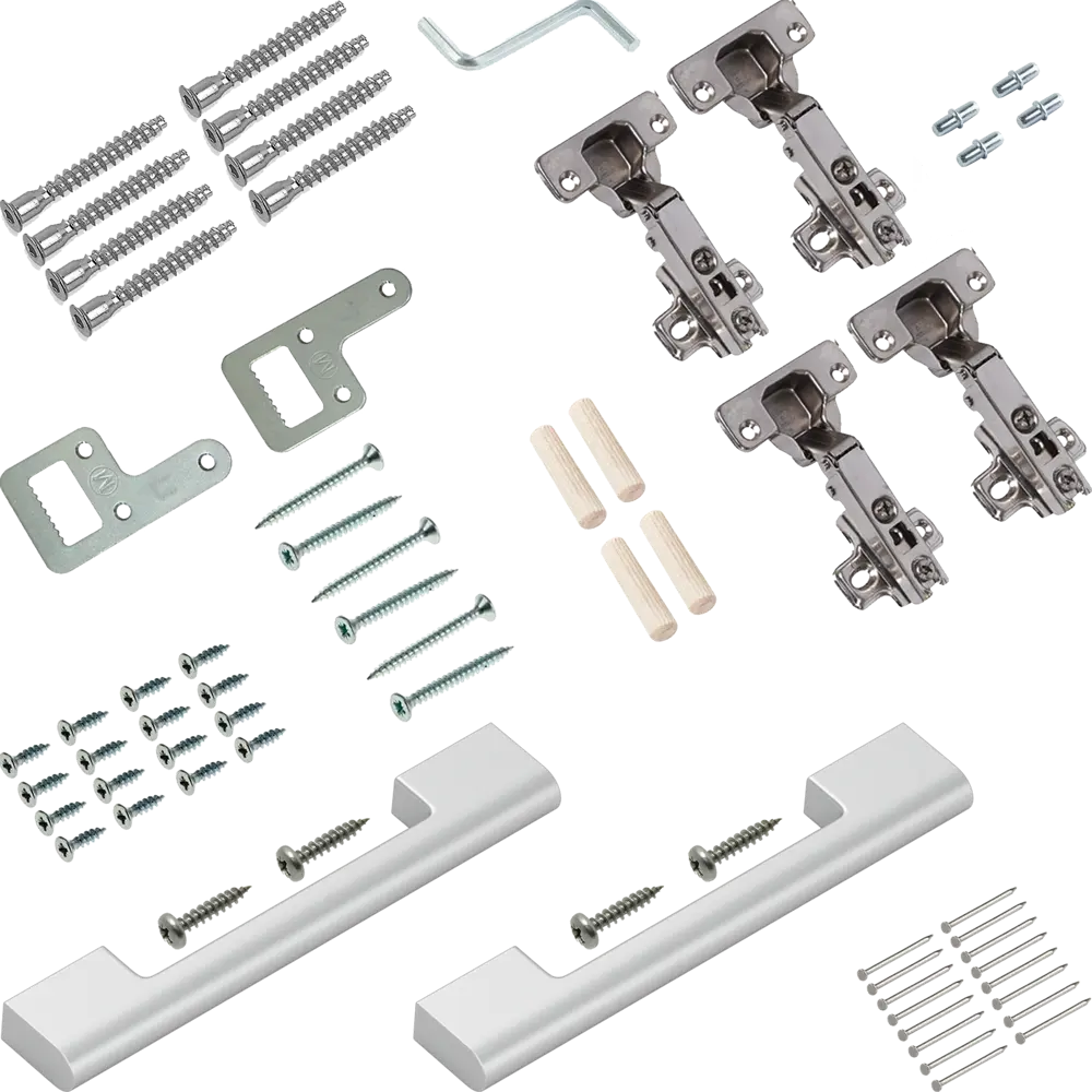 Шкаф навесной Тортора-1 60x67.6х29 см МДФ цвет серый Santreyd STLM-2081793 - Вид №9
