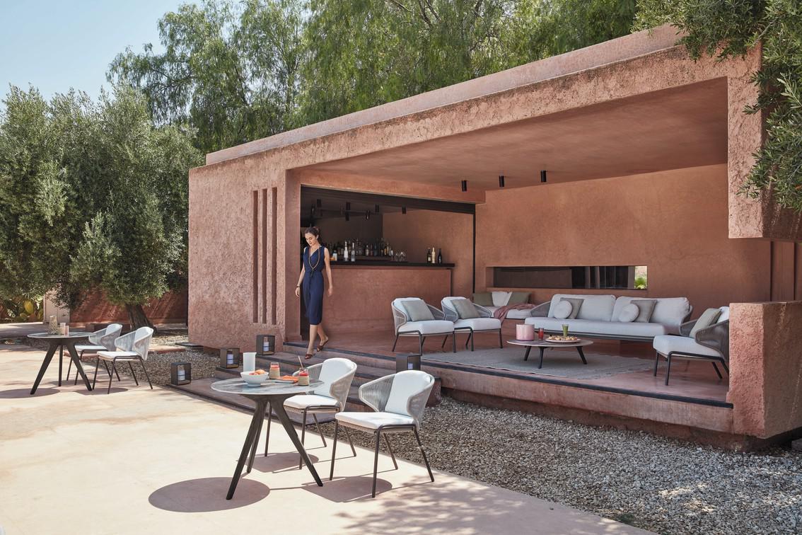 MNST989 Журнальные столики teak ⌀148см Manutti Torsa - Вид №17