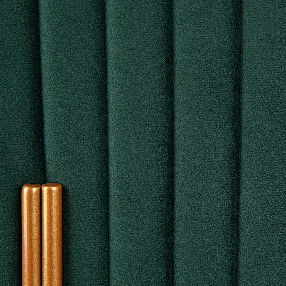 Пуф Santreyd велюр темно-зеленый 40×42 см - комфорт и стиль 89392881 STLM-1349437 - Вид №2