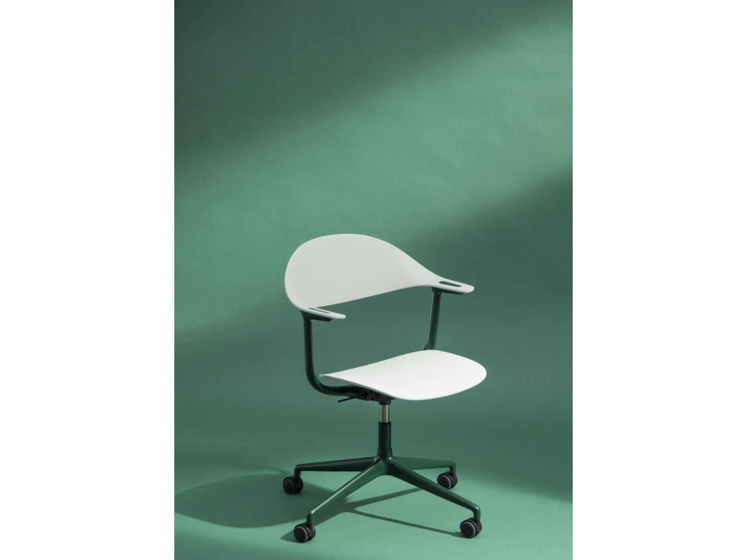 Переработанный пластиковый стул с четырьмя спицами VITRA Mynt ARCH-00051568 - Вид №9