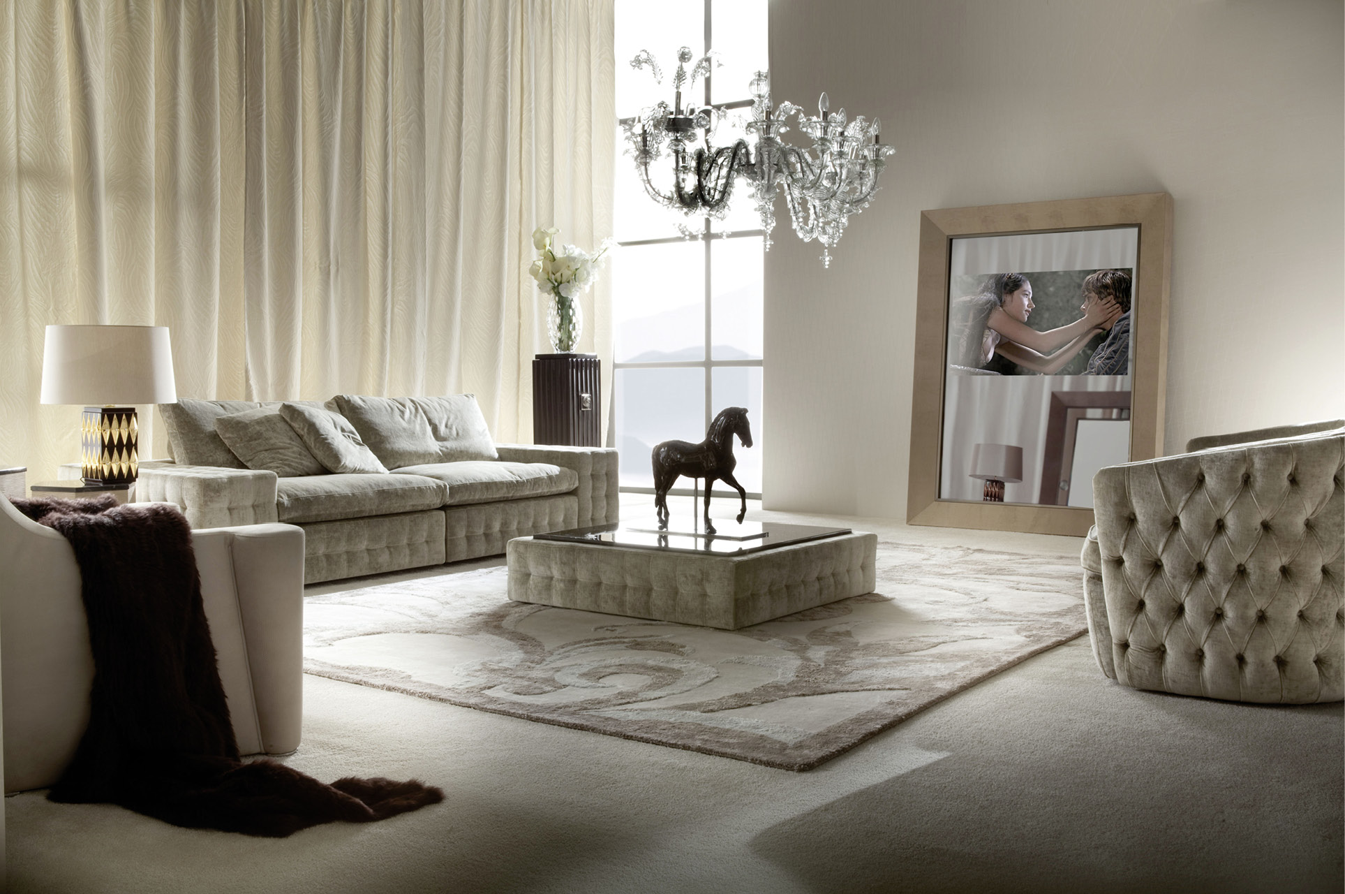 GRST193 Lifetime настольная лампа Diamante - giorgio collection Декор - Вид №2