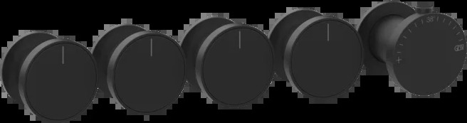 Смеситель для душа 66338 299 Gessi Origini МАТОВО-ЧЕРНЫЙ