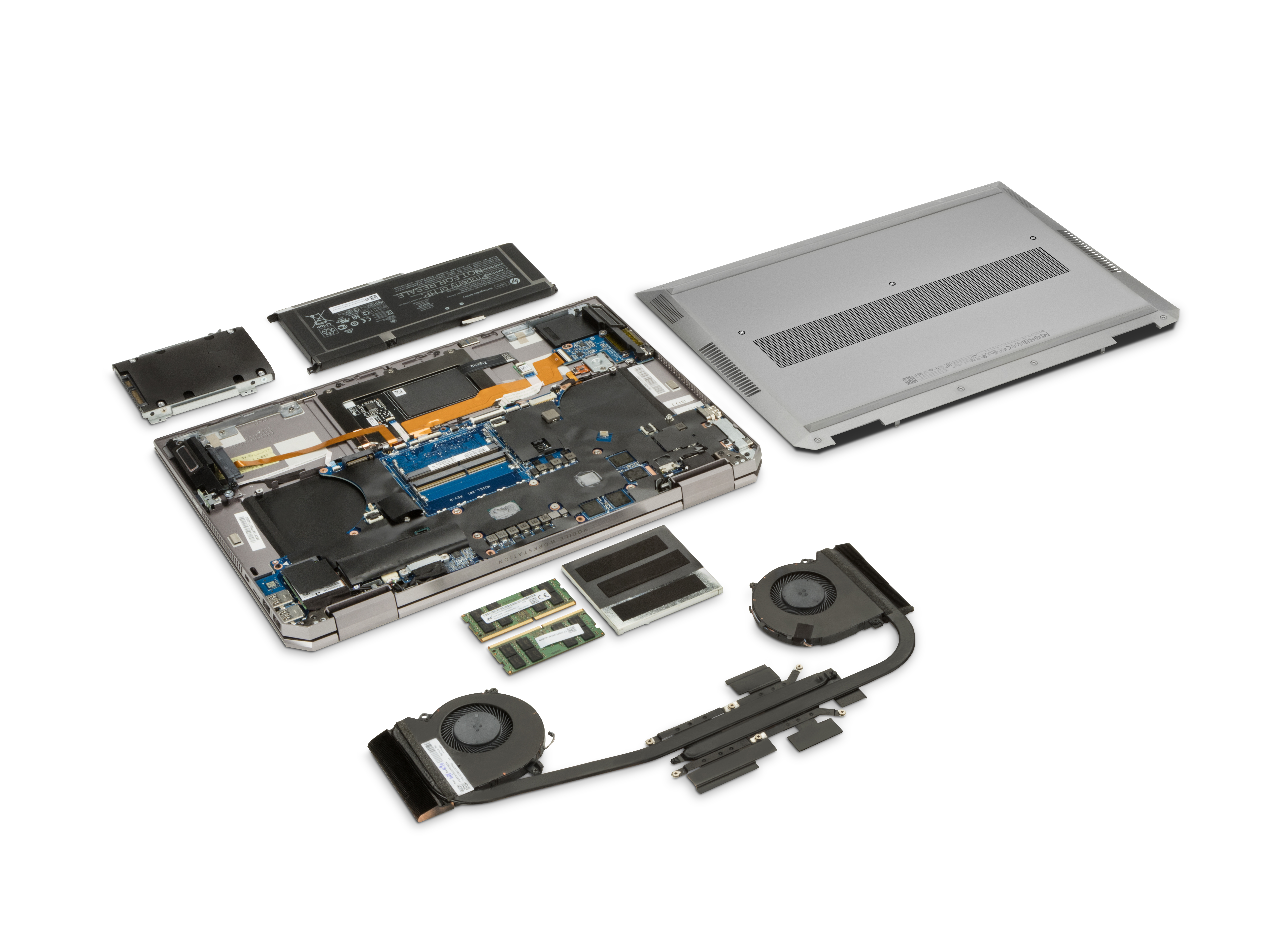 6TW47EA#ACB zbook x360 studio g5 15.6"(3840x2160)/touch/intel core i9 9880h(2.3ghz)/16384mb/512ssdgb/nodvd/ext:nvidia quadro p2000(4096mb)/war 3y/2.26kg/silver/w10pro + no pen HP Santreyd  - Вид №14