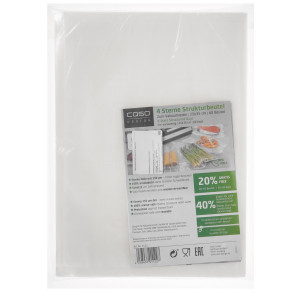 9297262 Пакеты для вакуумного упаковщика CASO 4 sterne 25*35