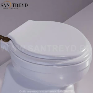 LO007D04BIANCOBR Крышка сиденье для унитаза Simas Londra