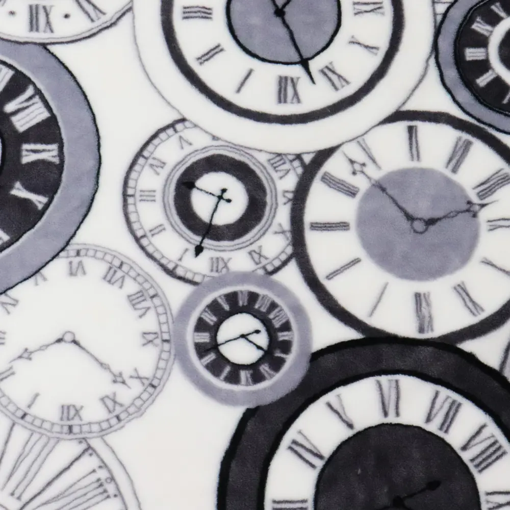 Плед Time 200x220 см микрофибра цвет серый Santreyd нет STLM-2120828 - Вид №2