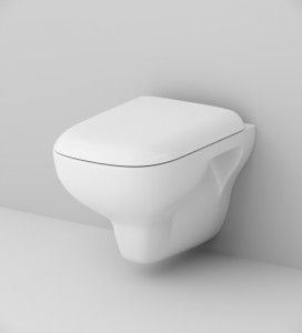 C801700SC подвесной унитаз FlashClean с сиденьем микролифт AM.PM Like