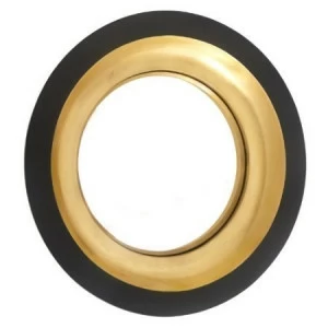 Зеркало круглое черное с золотом диаметр 60 см Alne PUSHA ДИЗАЙНЕРСКИЕ 062672 Золото;черный