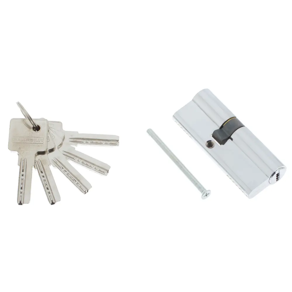 Цилиндр ключ/ключ 35x45 хром, 80 C ET CP PALLADIUM STLM-2048680 - Вид №1