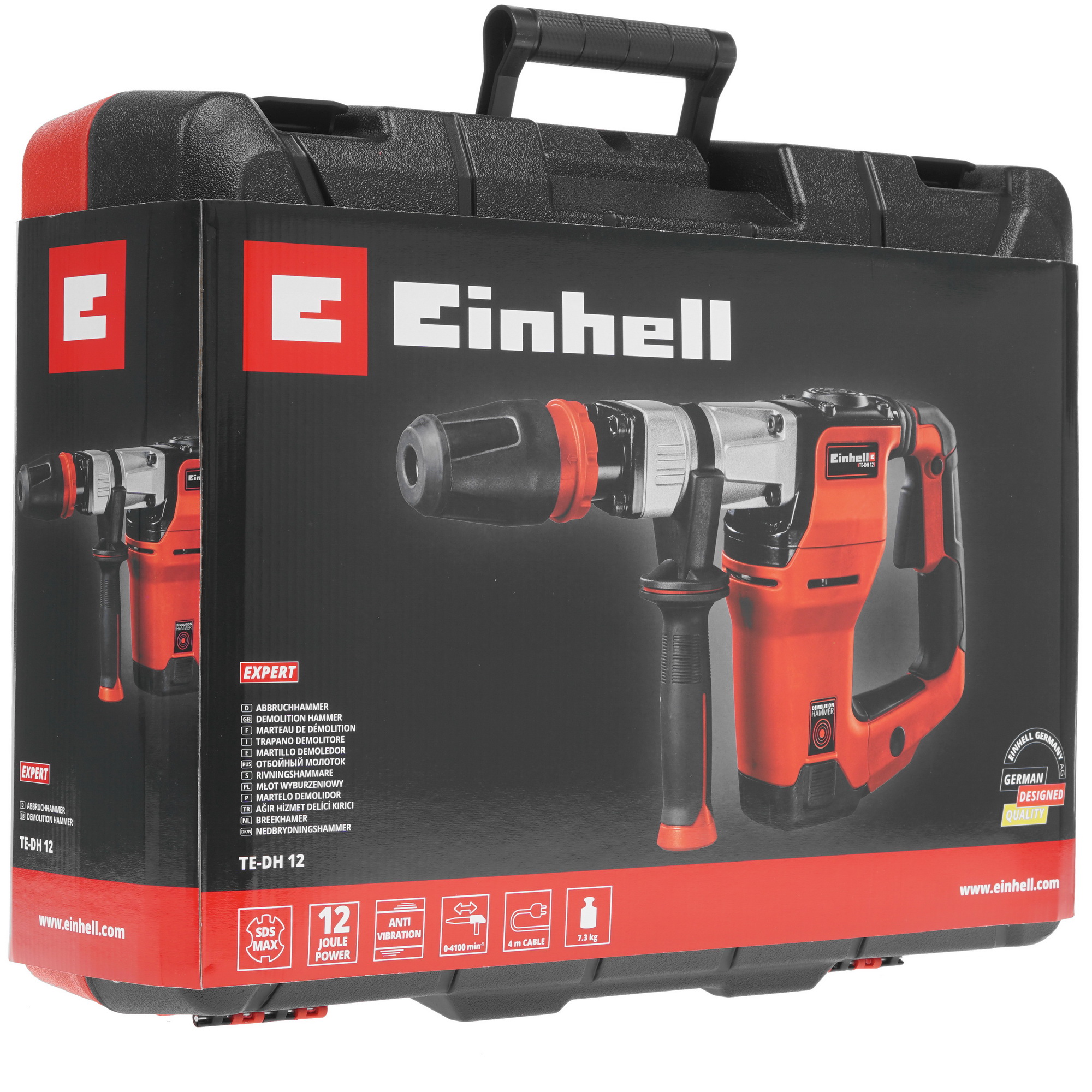 Отбойный молоток Einhell TE-DH 12 8193640 STDN-0091024 - Вид №6