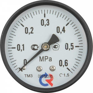 85258316 Манометр осевой Росма 6 бар, 1/4"