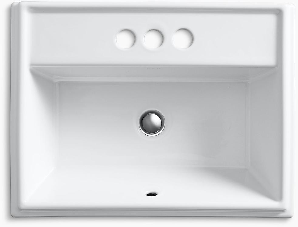 K-2991-4-G9 Накладная раковина на столешницу  прямоугольная Kohler  - Вид №2